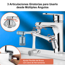 Extensor de Grifo Giratorio 1080° – Brazo Robótico Universal Multifuncional para Lavar Manos, Cabello, Cara y Más